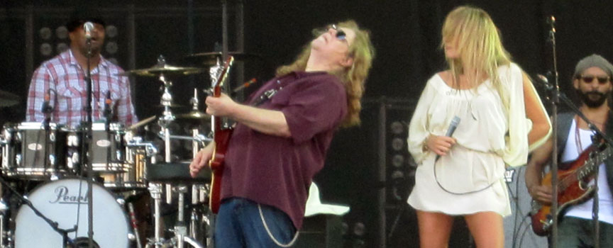 Warren Haynes and Grace Potter - Hangout Festival 2011