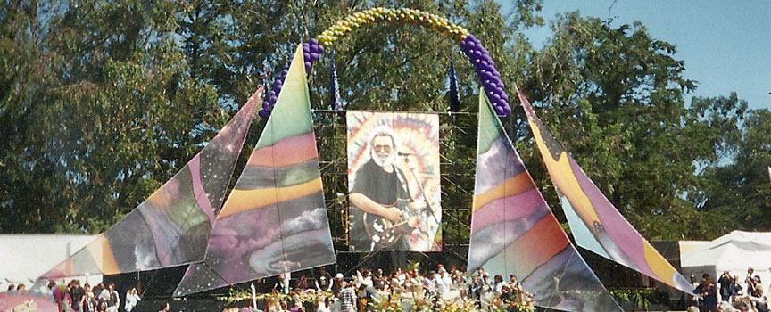 Golden Gate Park Jerry Memorial - 1995